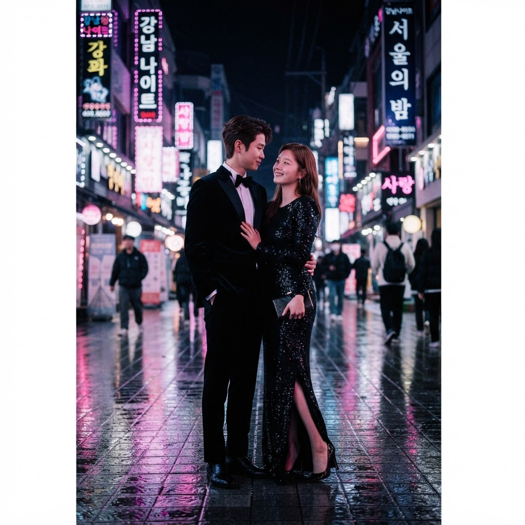 Capa do dorama Sob as Luzes de Seul
